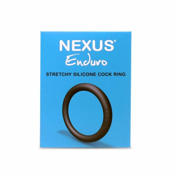 Nexus Enduro - silicone penis ring (black)