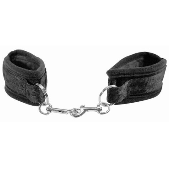 S&M - soft handcuffs for beginners (black)