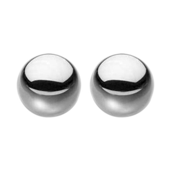 S&M - separate steel geyser balls (silver)