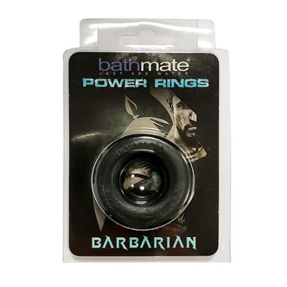 BathMate - Barbarian silicone penis ring (black)