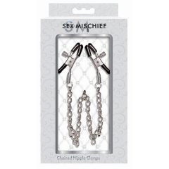 S&M - Chain nipple clamps (1 pair)