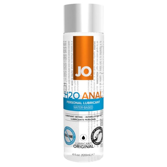 JO H2O Anal Original - water-based anal lubricant (120ml)
