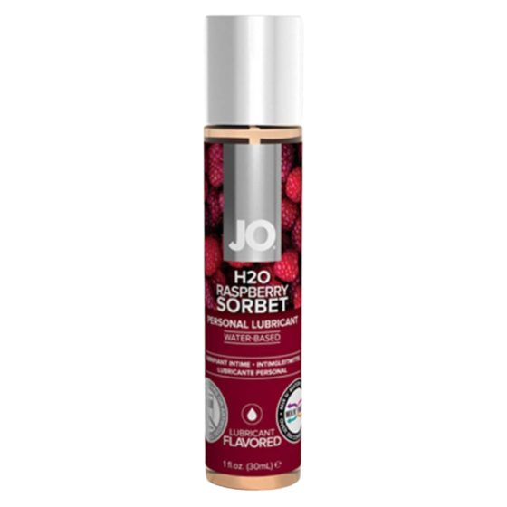 JO H2O Raspberry sorbet - water-based lubricant (30ml)