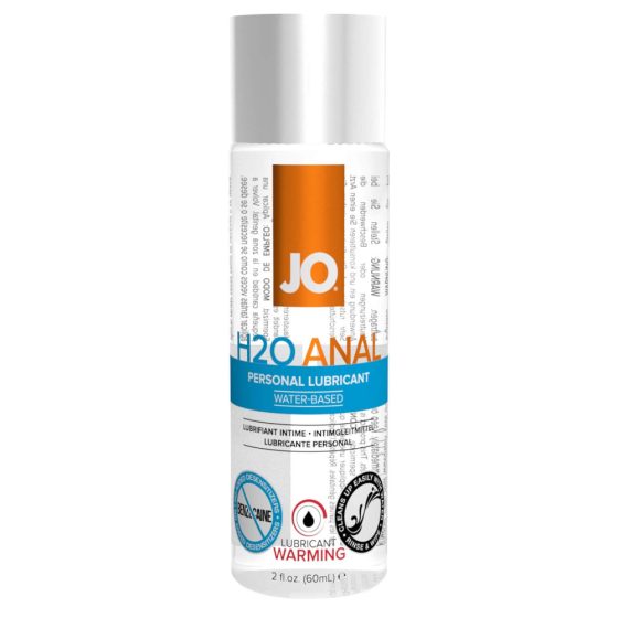 JO H2O Anal Warming - warming water-based anal lubricant (60ml)