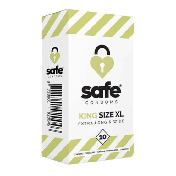 SAFE King Size XL - extra large condom (10pcs)