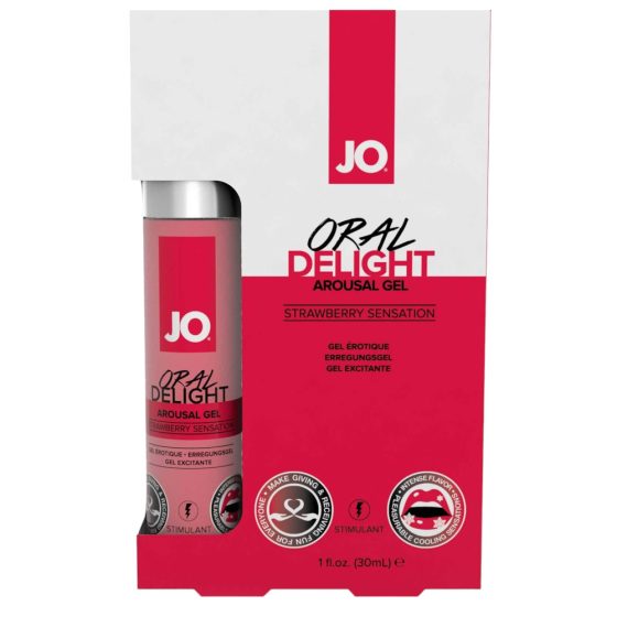 System JO Oral Delight - cooling edible lubricant - strawberry (30ml)