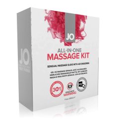   System JO All-in-one - Warming Lube and Massage Set (3 pieces)