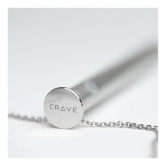 Vesper - luxury vibrator necklace (silver)
