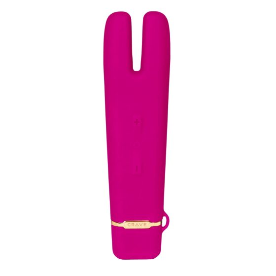 Crave Duet Flex - rechargeable clitoral vibrator (pink)
