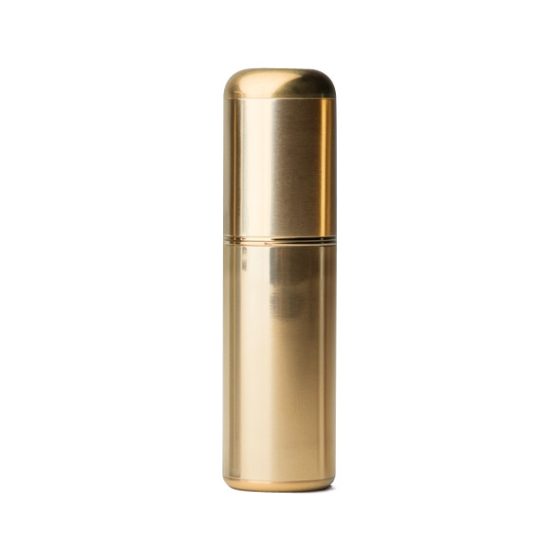 Crave Bullet - rechargeable mini lipstick vibrator (gold)
