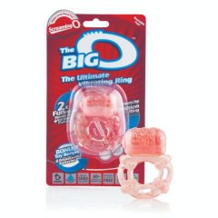 Screaming Big - vibrating penis ring (peach)