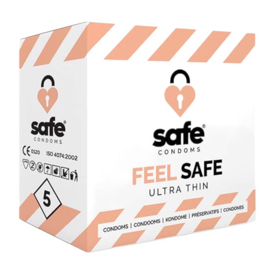 SAFE Feel Safe - thin condom (5pcs)