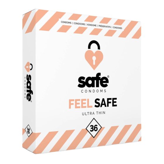 SAFE Feel Safe - thin condom (36pcs)