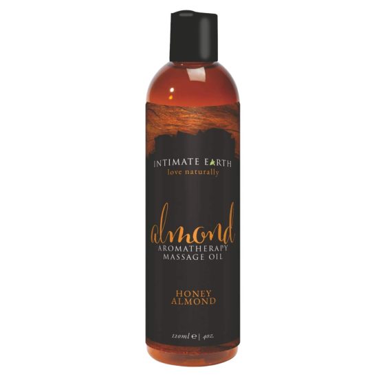 Intimate Earth Almond - Organic Massage Oil - Honey Almond (120ml)