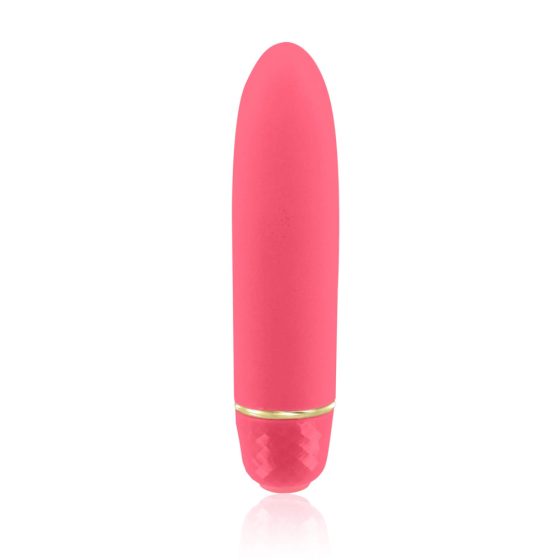 Rianne Essentials Classique Coral - silicone lipstick vibrator (coral)