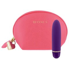   Rianne Essentials Classique Deep - silicone lipstick vibrator (purple)