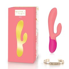   Rianne Essential Xena - rechargeable, heated, vibrator with wand (coral-pink)