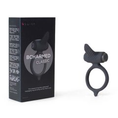 B SWISH Bcharmed - vibrating penis ring (black)
