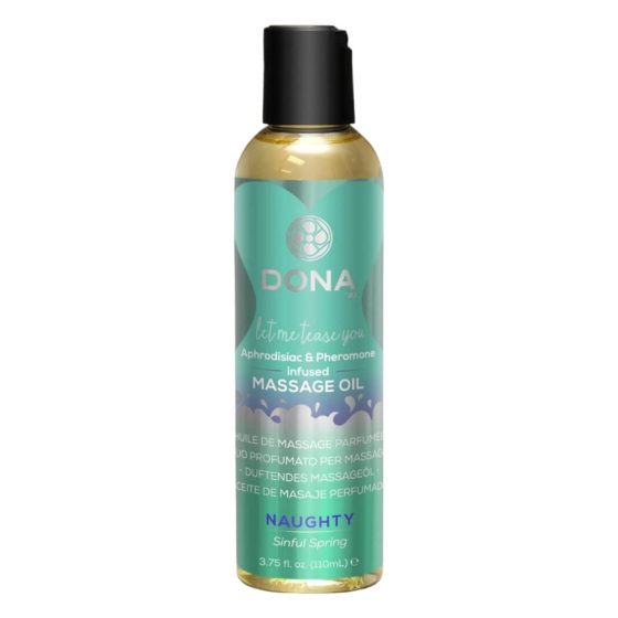 DONA Scented Sinful Spring - scented massage oil (110ml)
