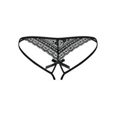   Obsessive Picantina - double strapped women's underwear (black)