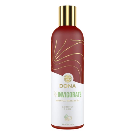 Dona Reinvigorate - vegan massage oil - coconut lime (120ml)