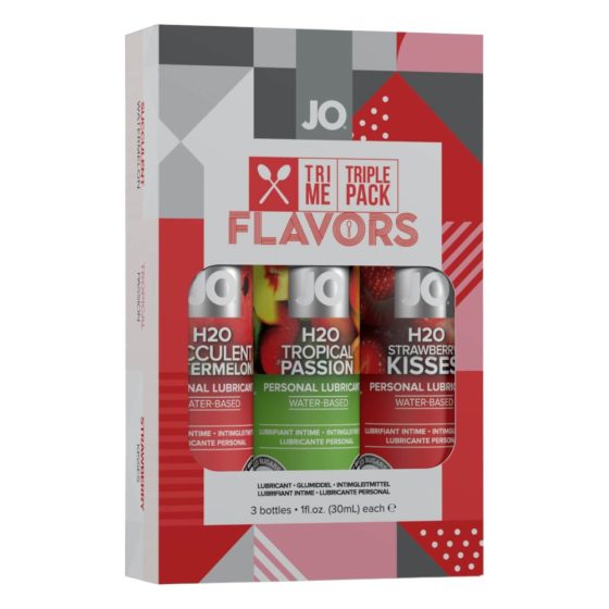 JO System Flavors - Flavour Lube Set (3pcs)