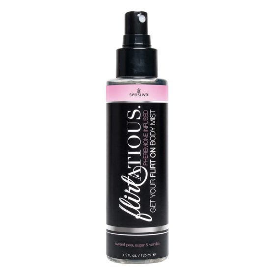 Sensuva Flirtatious - pheromone body spray - vanilla-scented vetch (125ml)