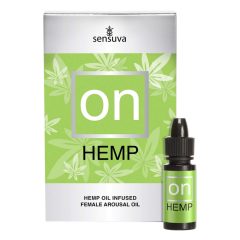 Sensuva Hemp - tingling intimate oil for women (5ml)
