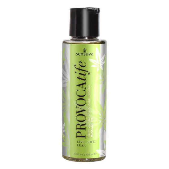 Sensuva Provocatife Hemp - pheromone massage oil (120ml)