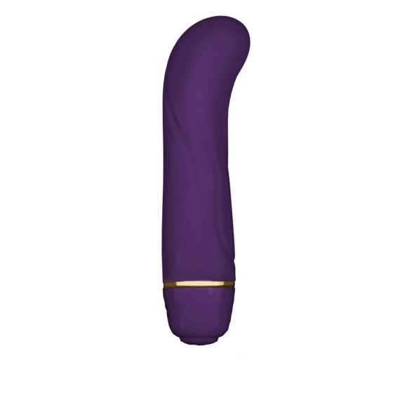 Rianne Essentials Mini-G Floral - Silicone G-spot Vibrator (purple)