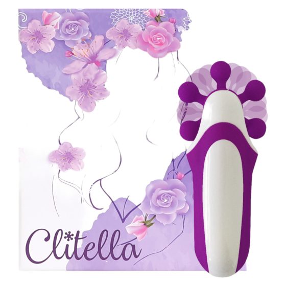 FEELZTOYS Clitella - cordless, rotary, oral vibrator (purple)