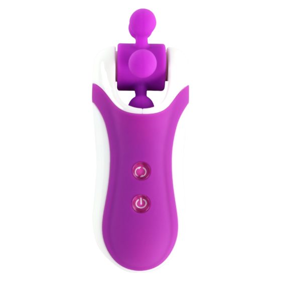 FEELZTOYS Clitella - cordless, rotary, oral vibrator (purple)