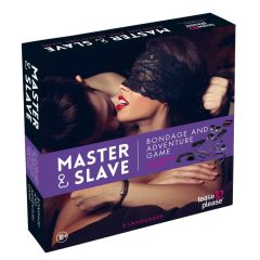 Master & Slave - knitting game set (purple-black)