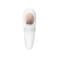   Satisfyer Pro 4 Couples - Rechargeable clitoral vibrator (white)