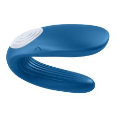   Satisfyer Double Whale - twin-motor waterproof cordless vibrator (blue)