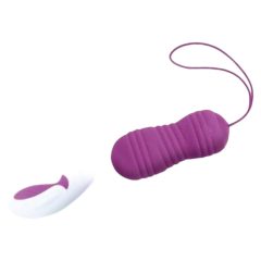  FEELZTOYS Foxy - battery, radio, waterproof vibrating egg (purple)