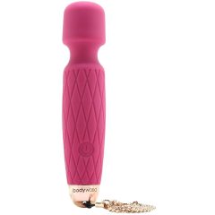   Bodywand Luxe - rechargeable mini massager vibrator (dark pink)