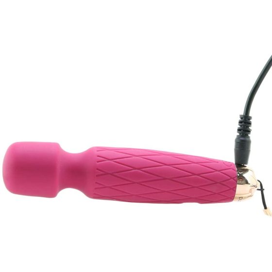 Bodywand Luxe - rechargeable mini massager vibrator (dark pink)
