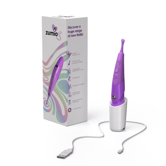 Zumio Soft - cordless clitoral vibrator (purple)