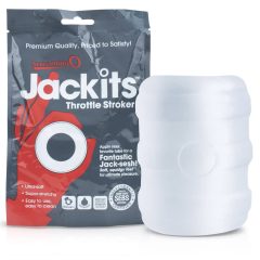   Screaming Jackits - masturbator, cock ring and stretcher in one (translucent)