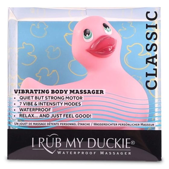 My Duckie Classic 2.0 - Playful Duck Waterproof Clitoral Vibrator (pink)