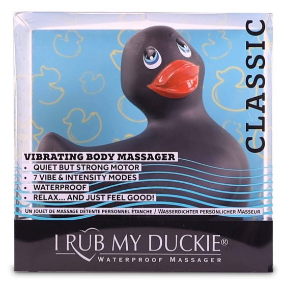 My Duckie Classic 2.0 - Playful duck waterproof clitoral vibrator (black)