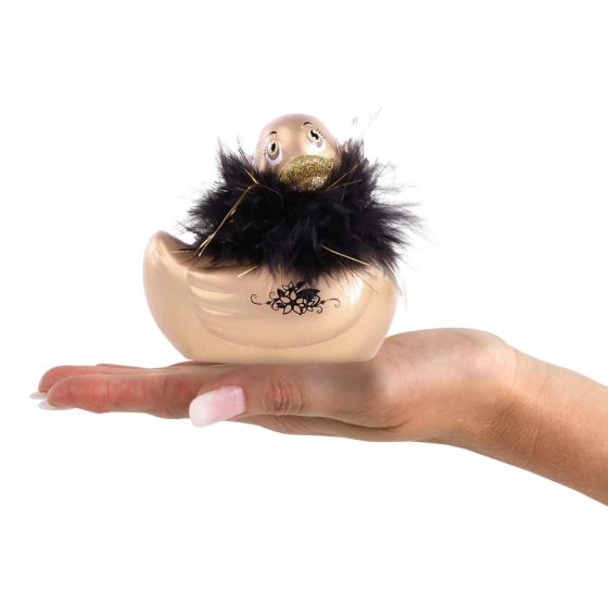 My Duckie Paris 2.0 - playful duck waterproof clitoral vibrator (gold)