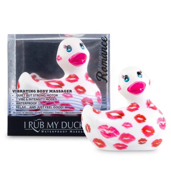 My Duckie Romance 2.0 - Kissing Duck Waterproof Clitoral Vibrator (white-pink)