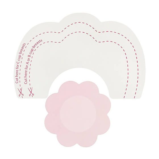 / Bye Bra A-C - invisible breast pads - pink (3 pairs)