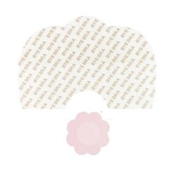 Bye Bra D-F - invisible breast pads - pink (3 pairs)