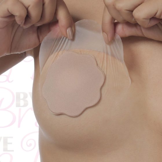 Bye Bra A-C - invisible breast pads - nude (4 pairs)