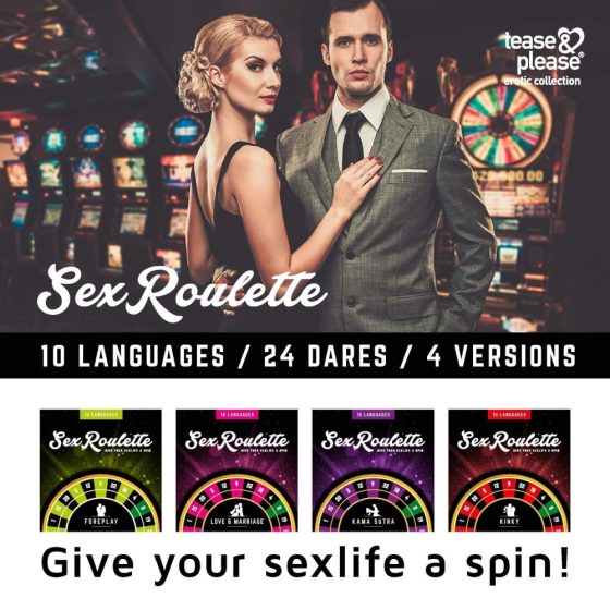 Sex Roulette Kama Sutra - sex board game (10 languages)
