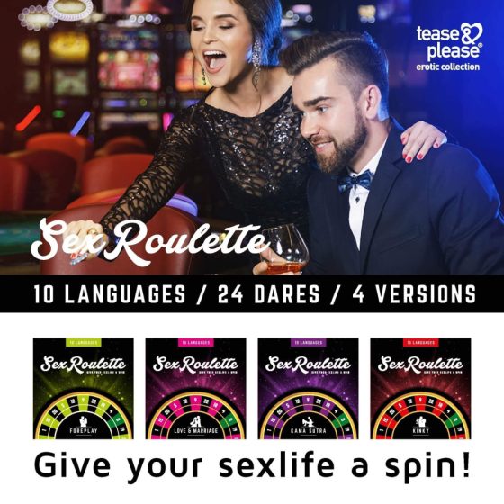 Sex Roulette Kinky - sex board game (10 languages)