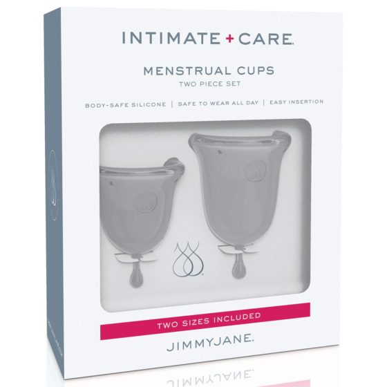 / Jimmy Jane Menstrual Cup - menstrual cup set (translucent-white)